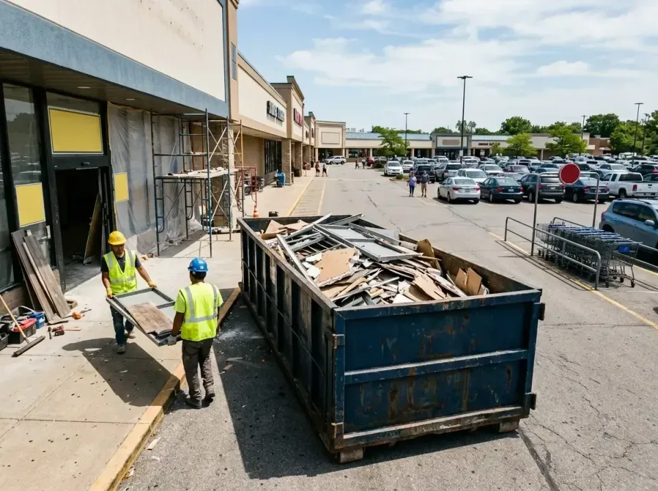 retail-store-renovation-debris-003 — frequently asked questions, Roll-off Dumpster Rentals in Frostburg, MD